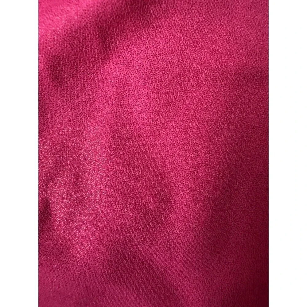 OFFLINE By Aerie Real Me Liquid Shine Cropped Legging fuchsia pink size large